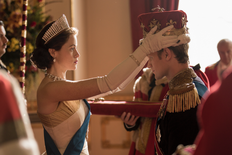 No, Elizabeth you *aren’t* supposed to reward children for bad behavior. (Photo: The Crown/Netflix)